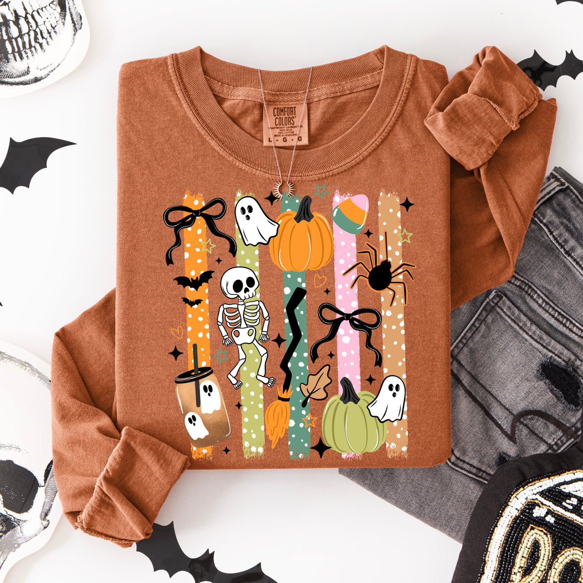Halloween stripes PNG