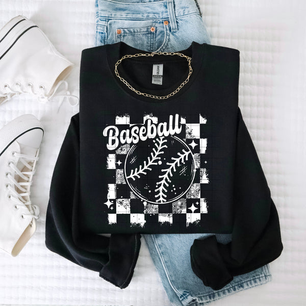 Baseball Distressed single color PNG