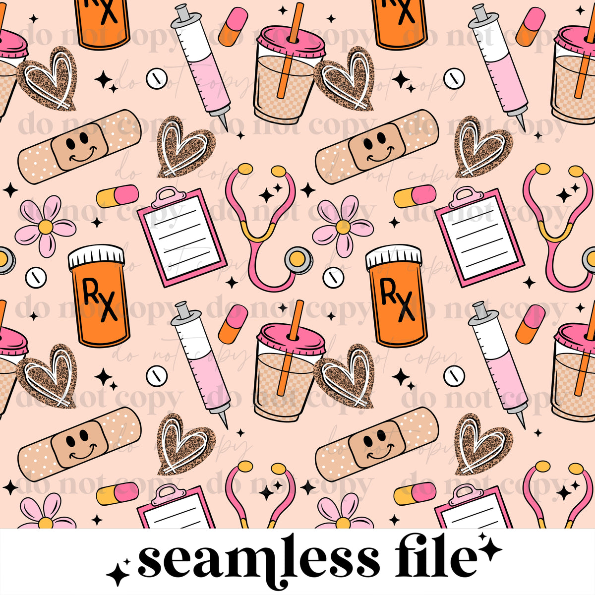 Nurse Things seamless