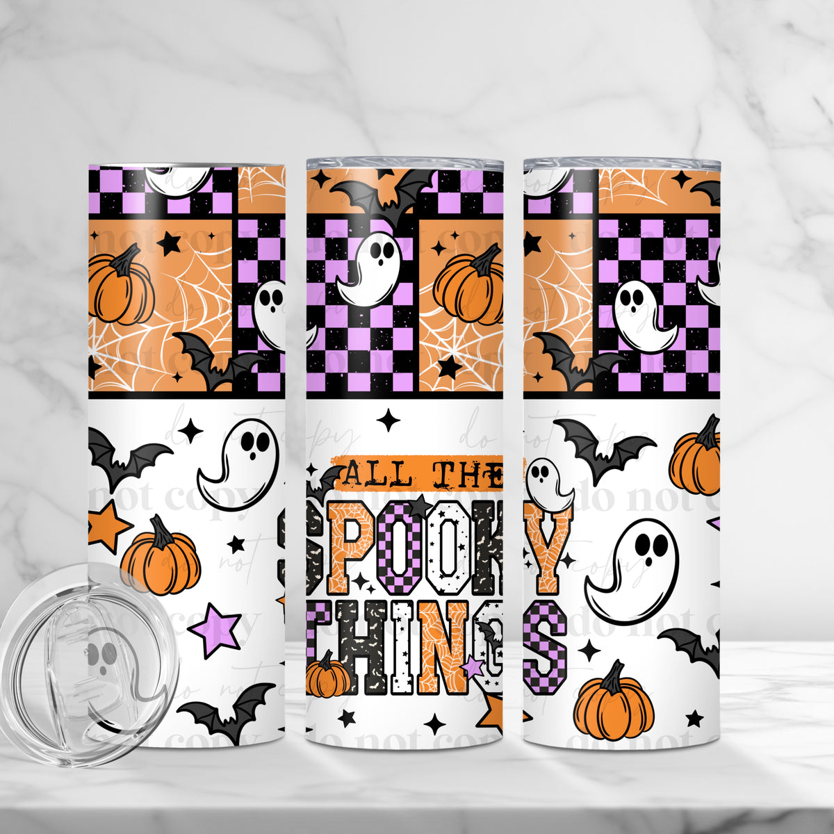 All The Spooky Things Tumbler Wrap
