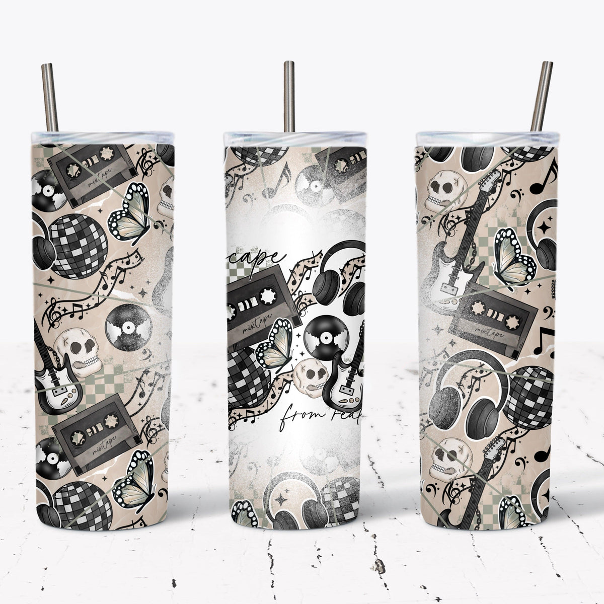 Escape from reality Tumbler Wrap