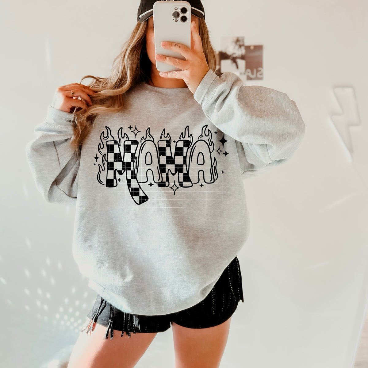 Mama flames Single color