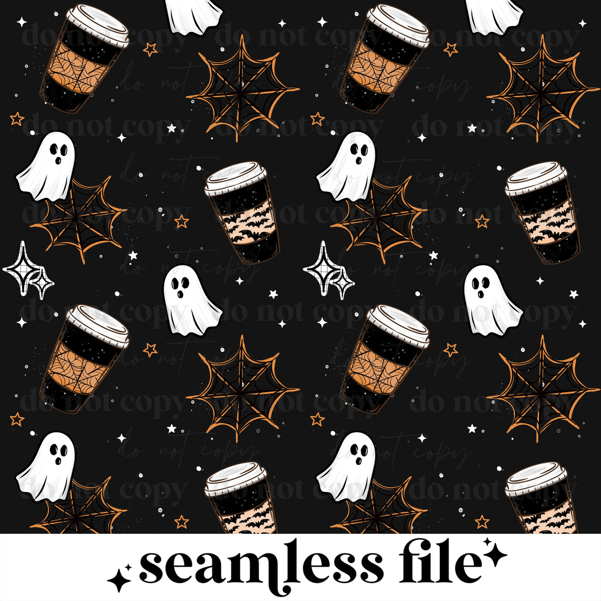 Ghost Coffee Seamless