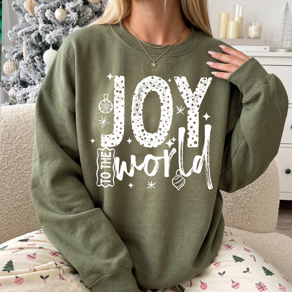 Joy to the World Single Color PNG