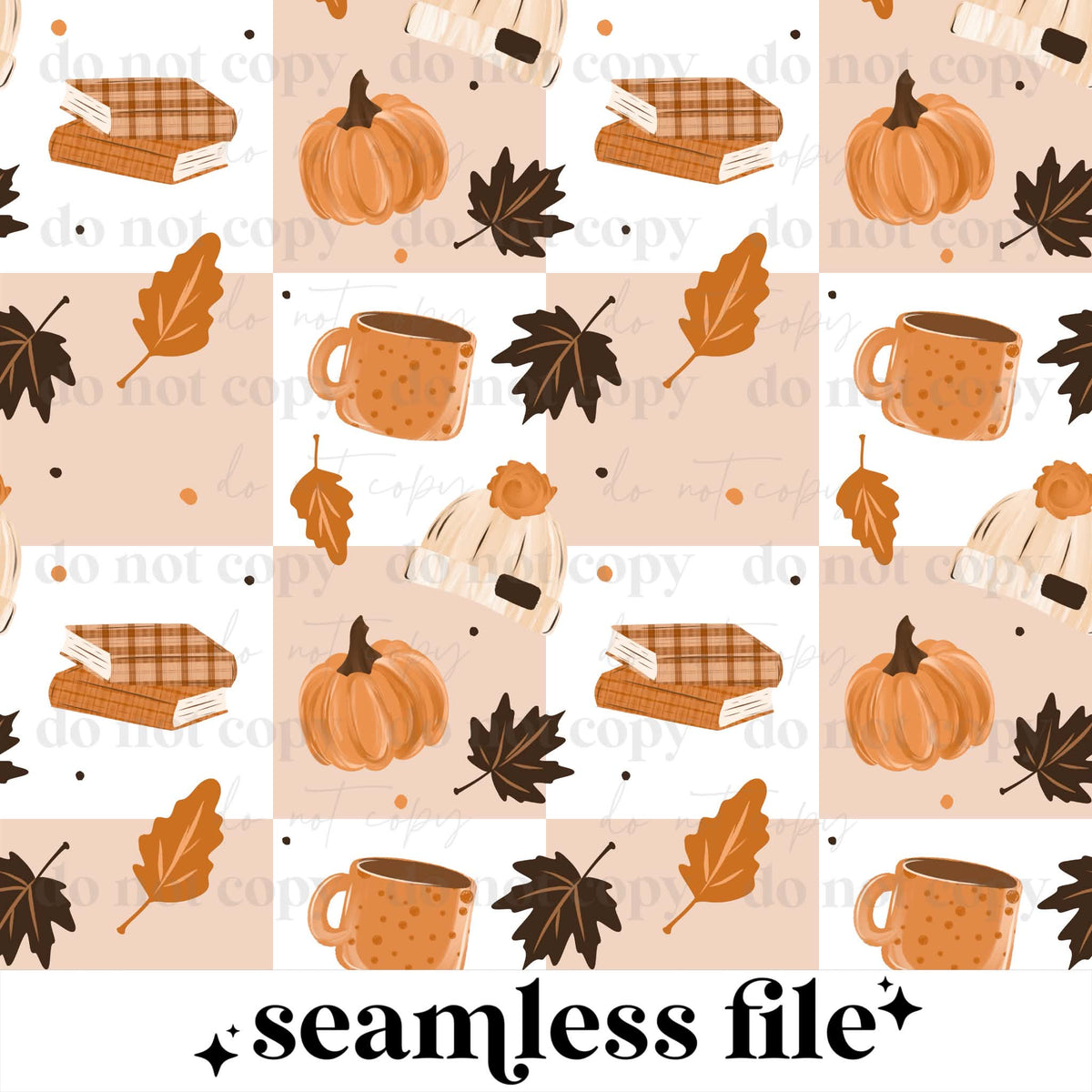 Cozy Book Seamless