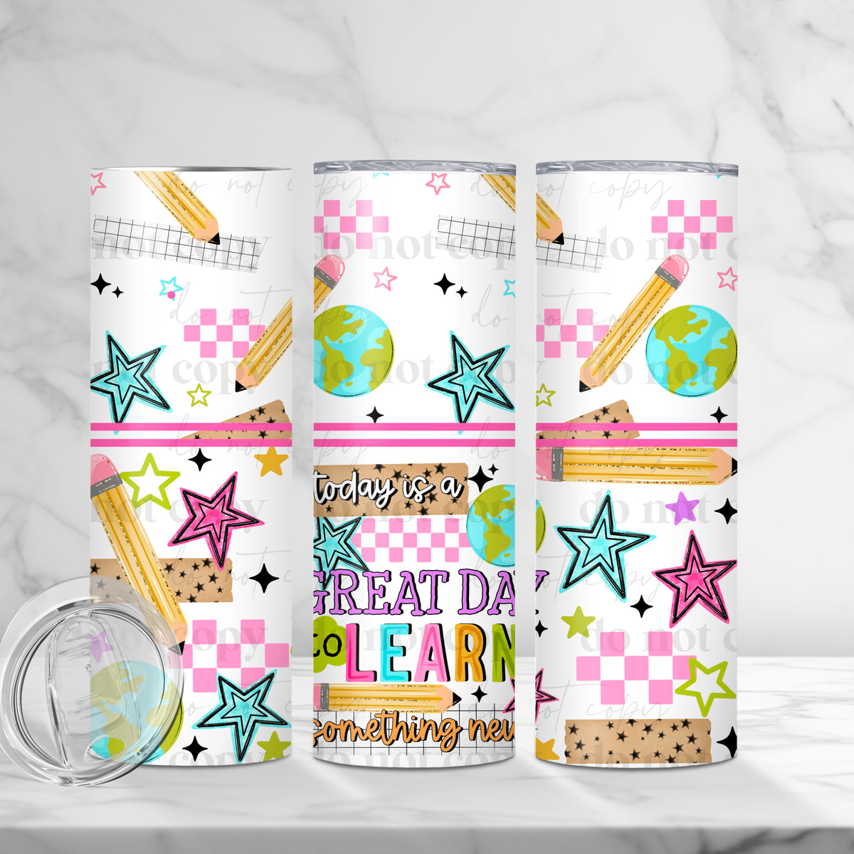 Learn Something New 20 Tumbler Wrap