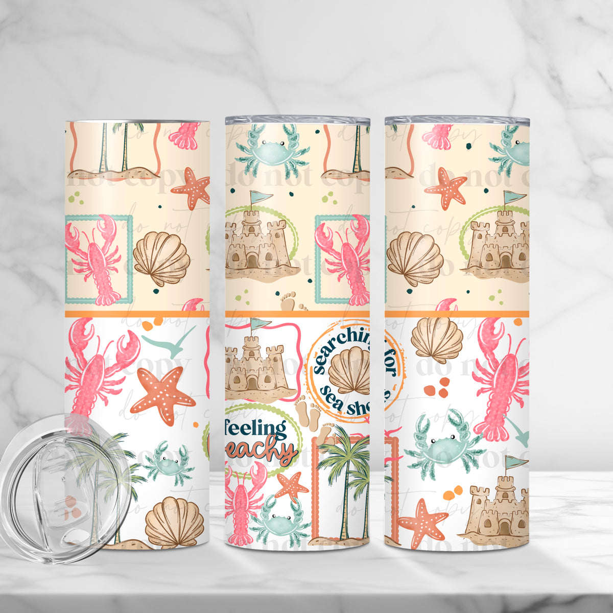 Feeling Beachy Tumbler Wrap
