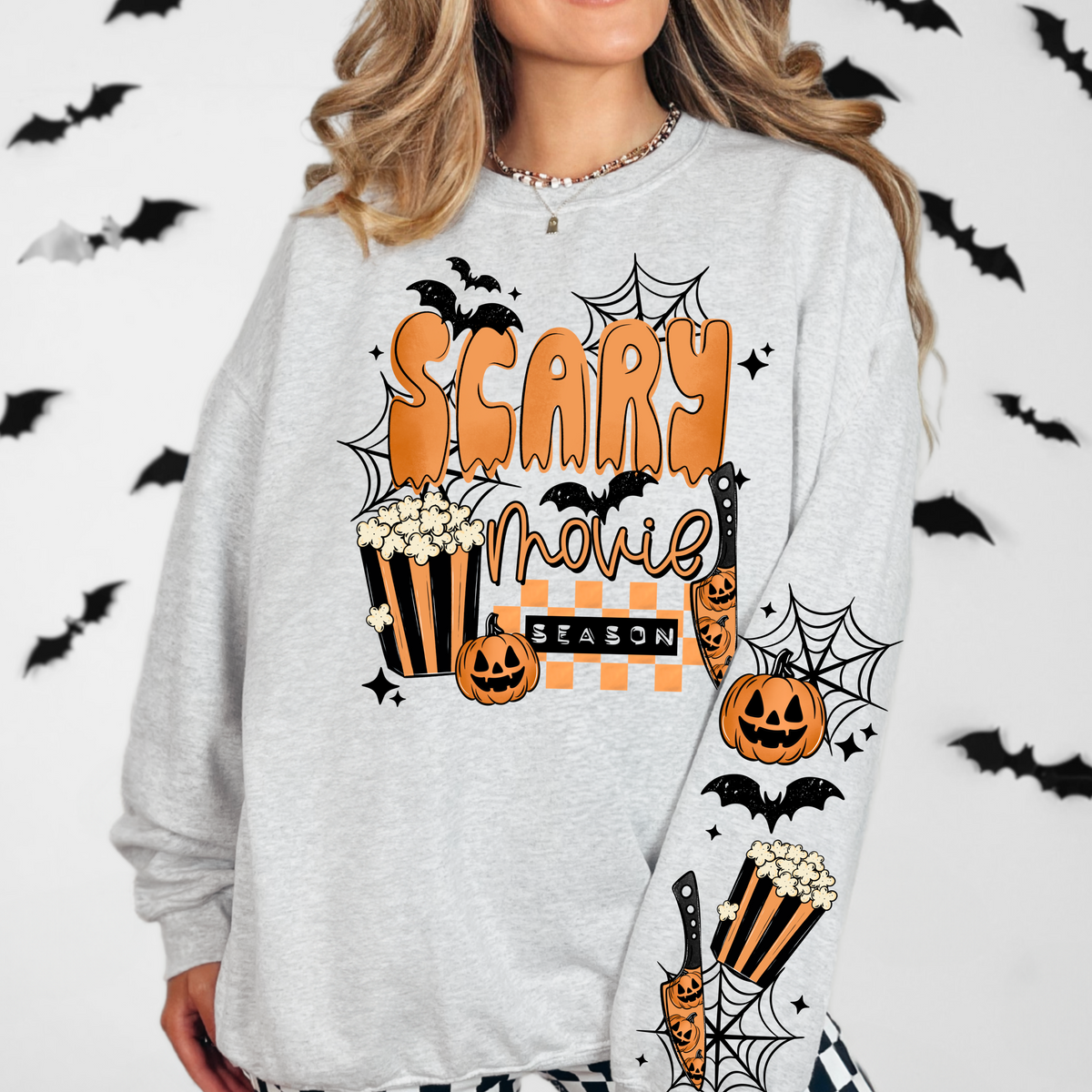 Scary Movie Season w/ sleeve PNG