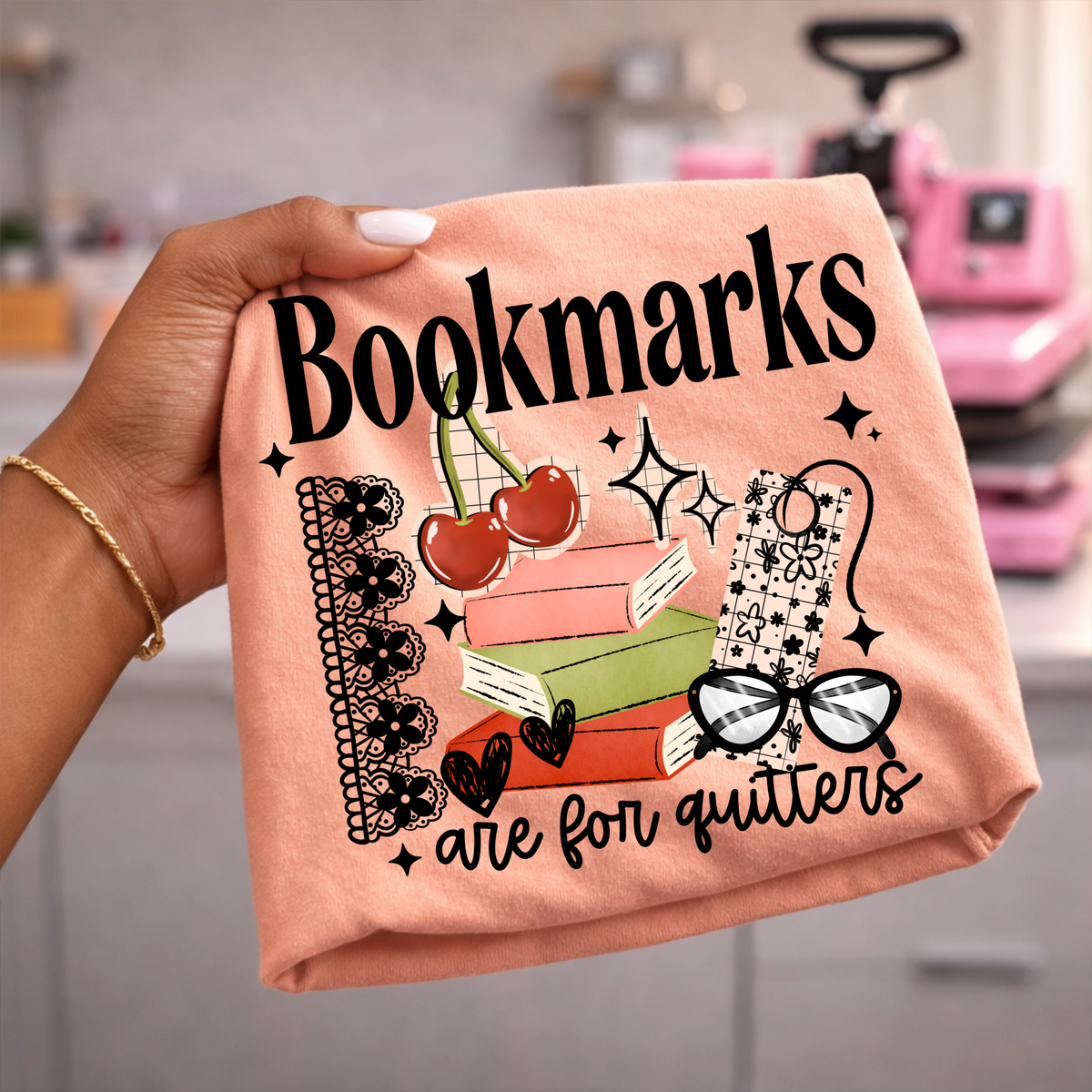 Bookmarks are for Quitters PNG