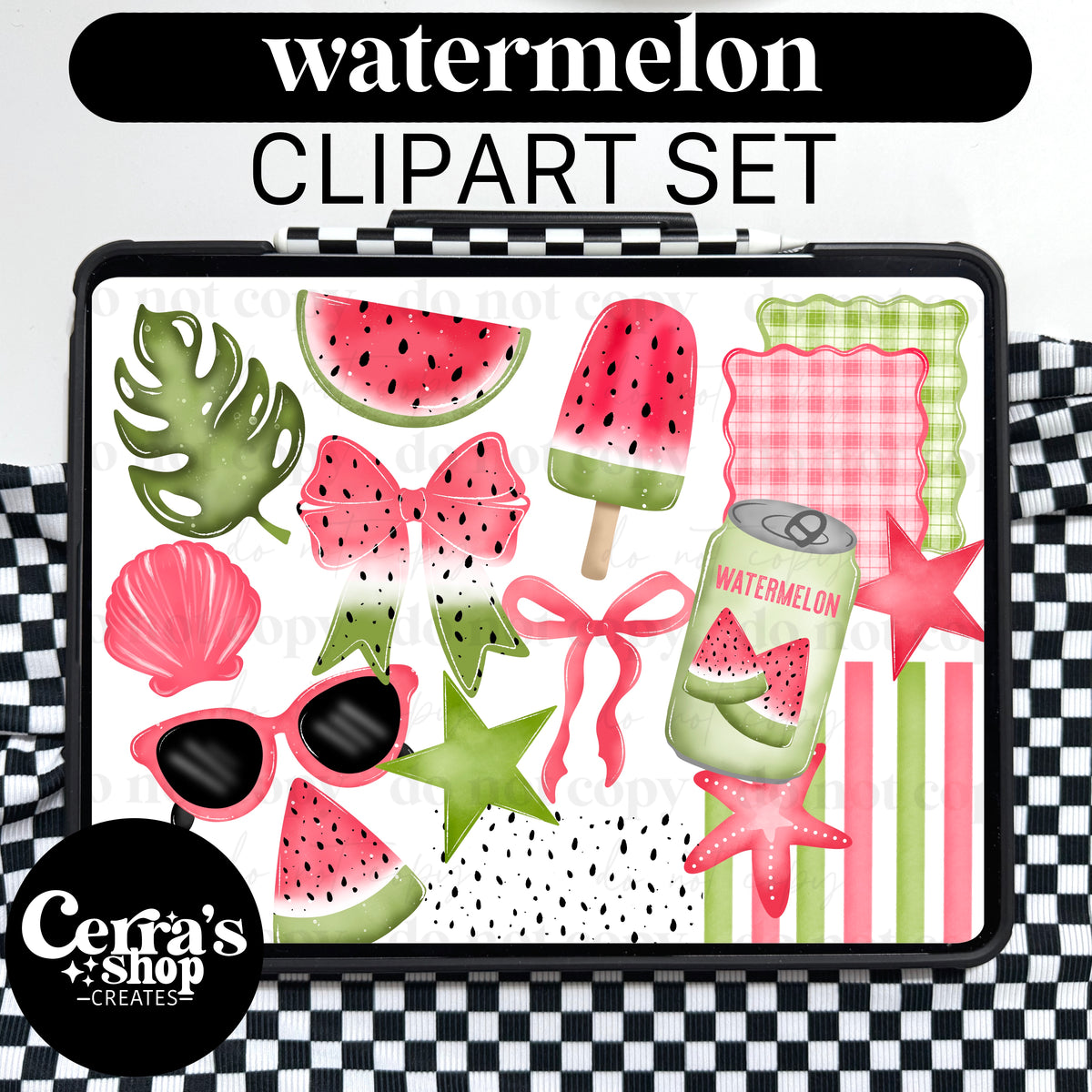 Watermelon Clipart set
