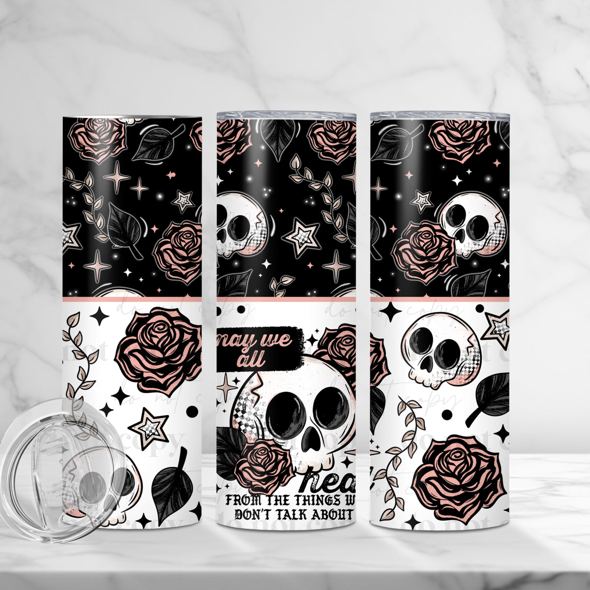 May We All Heal 16oz Glass Wrap