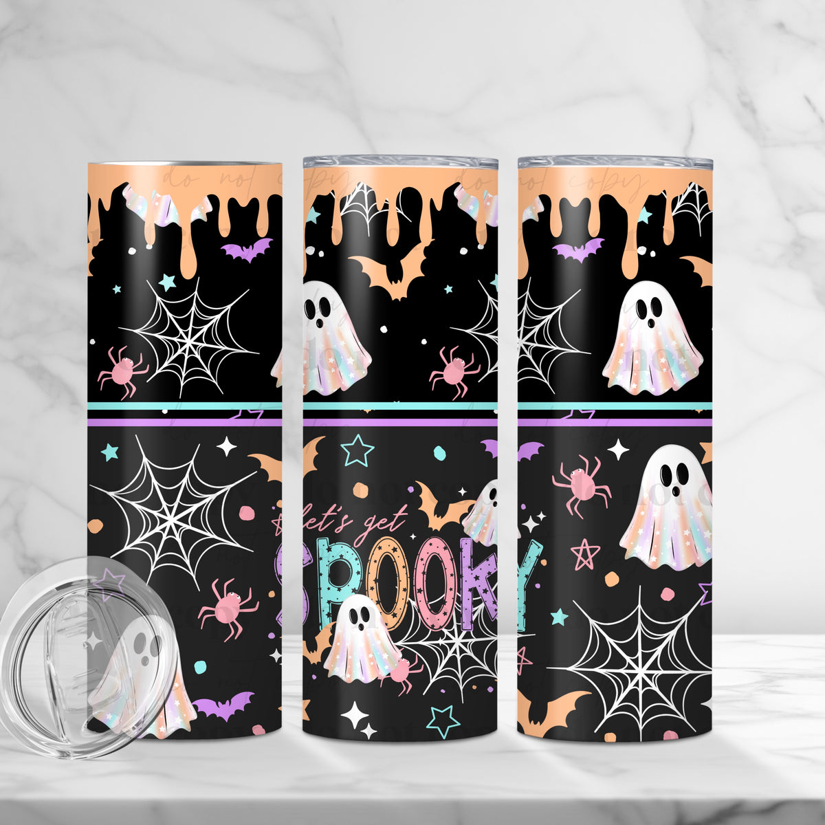 Let’s Get Spooky Tumbler Wrap