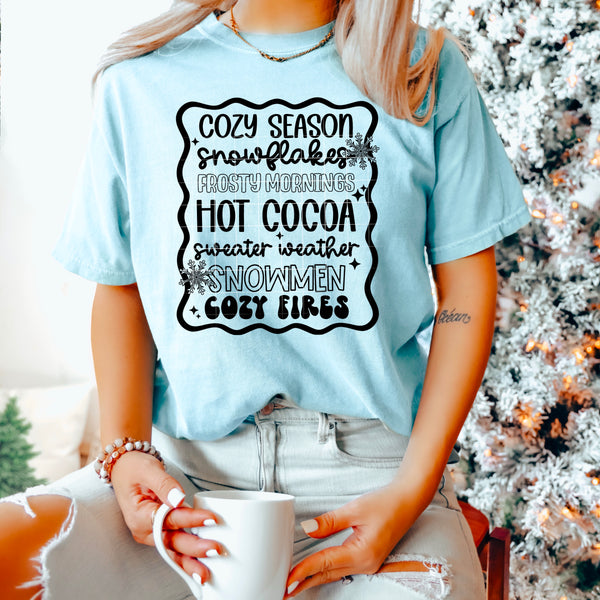 Winter Things List single color PNG