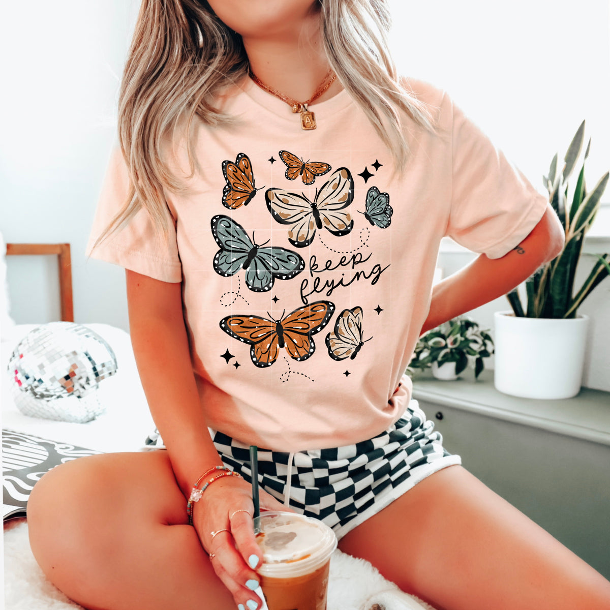 Keep Going Butterflies PNG