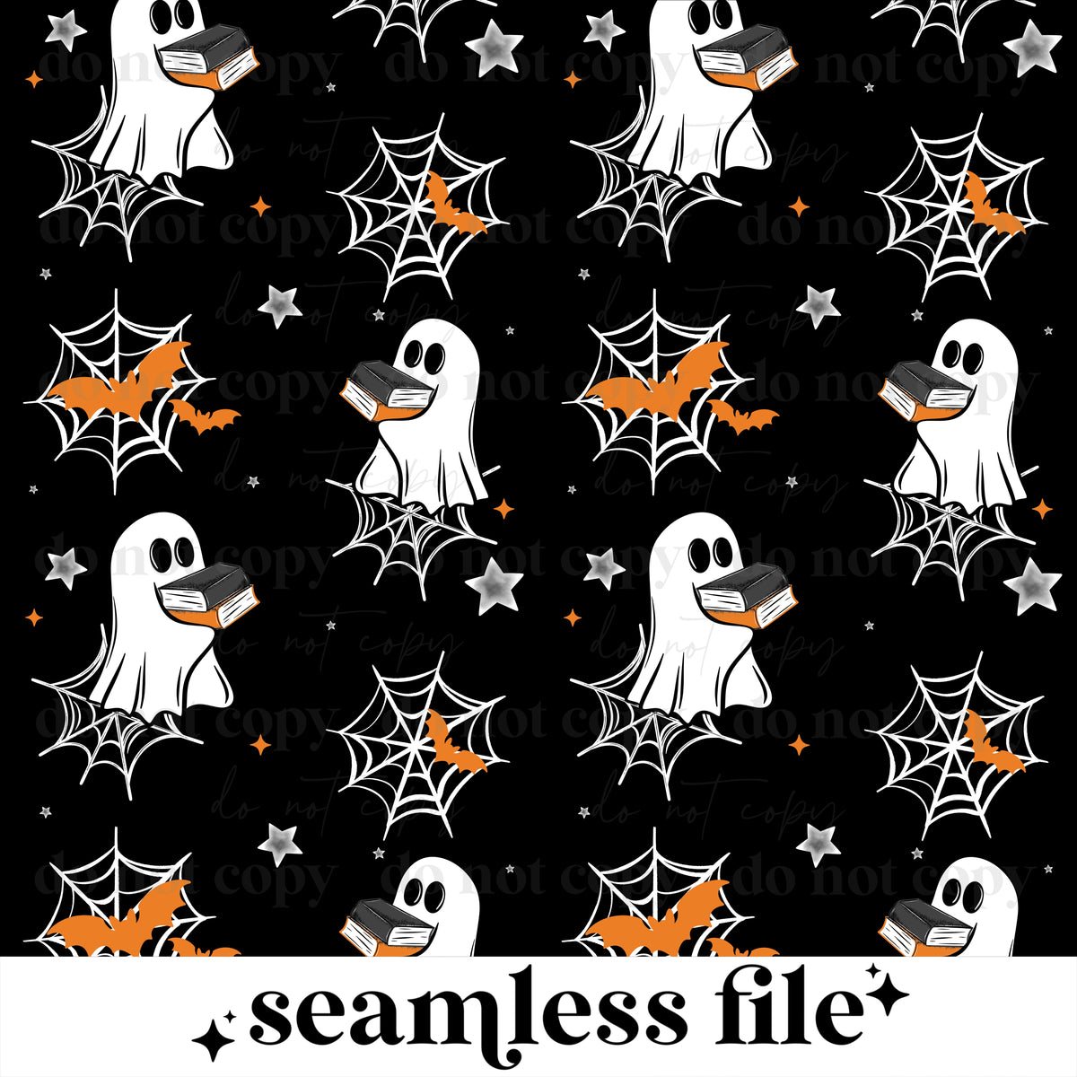 Ghost Books Seamless File
