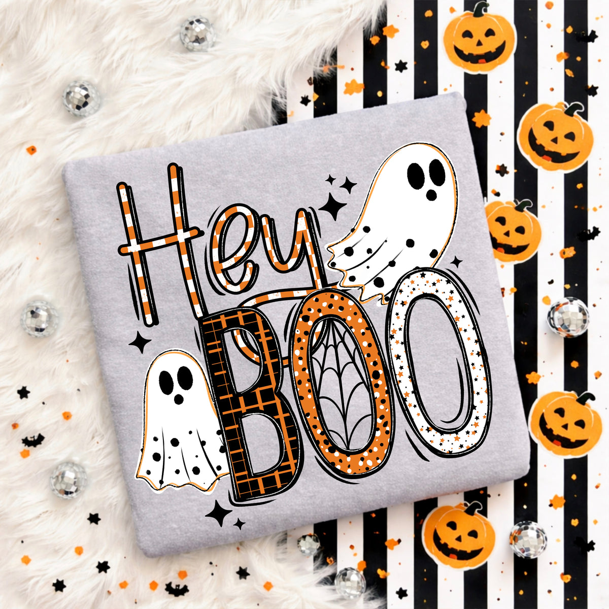 Hey Boo w/ sleeve PNG