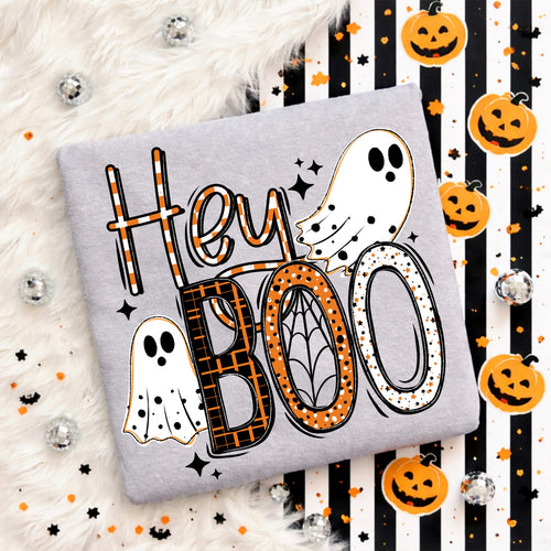 Hey Boo w/ sleeve PNG
