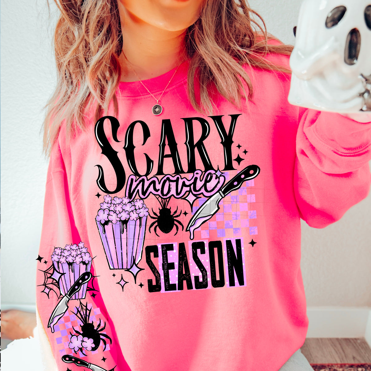 Scary Movie Season w/ sleeve PNG