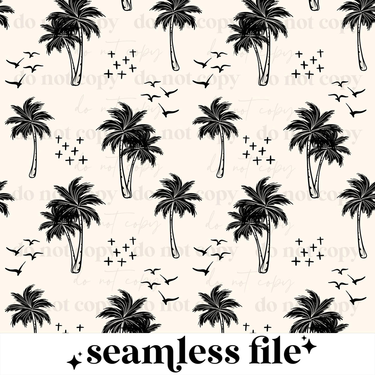 Palm Tree Seamless