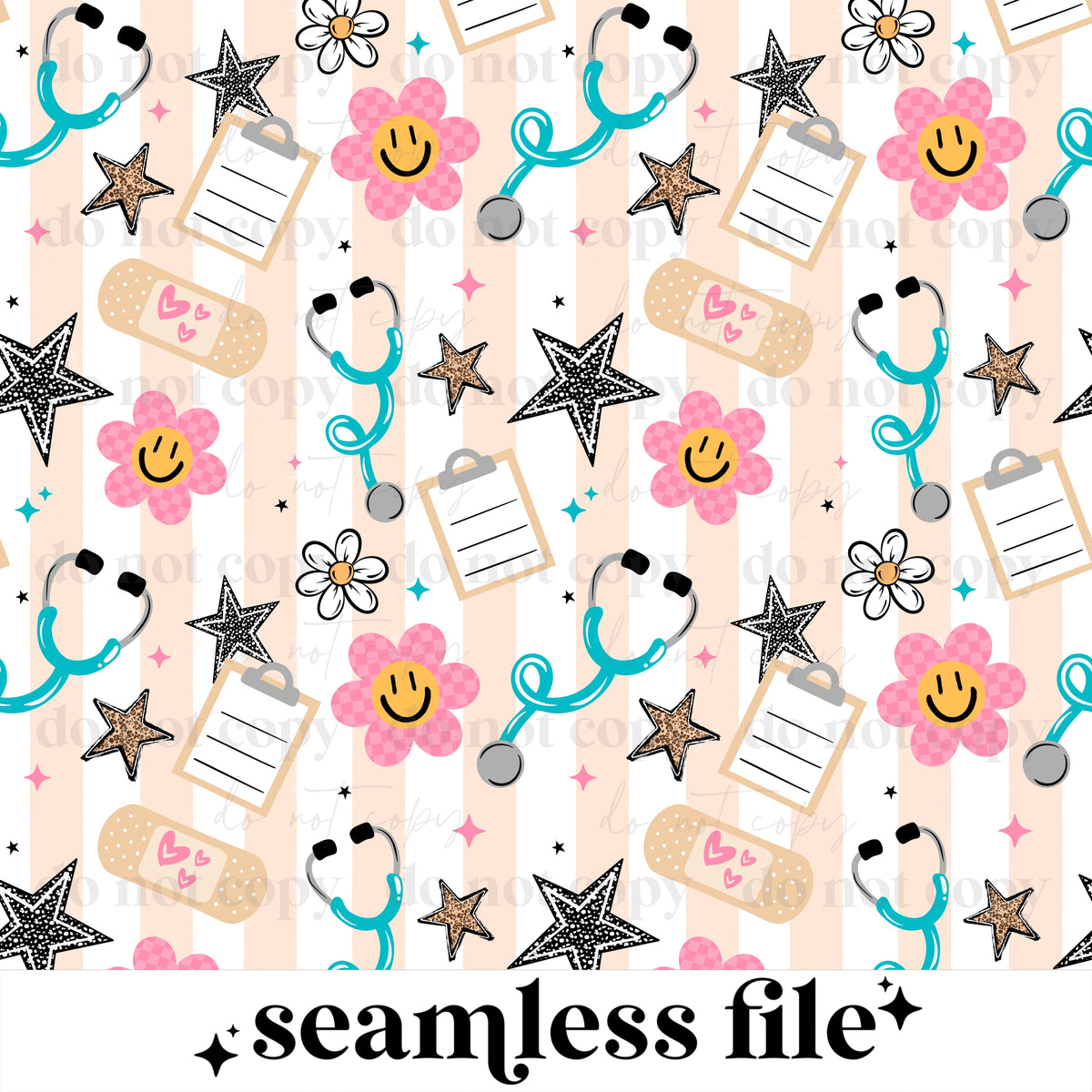 School Nurse Seamless
