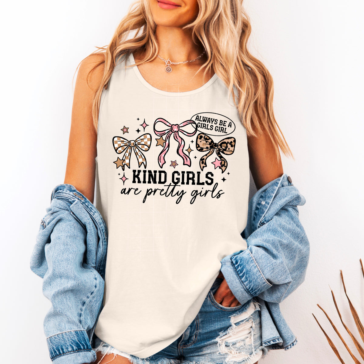 Kind Girls Pretty Girls Bow PNG