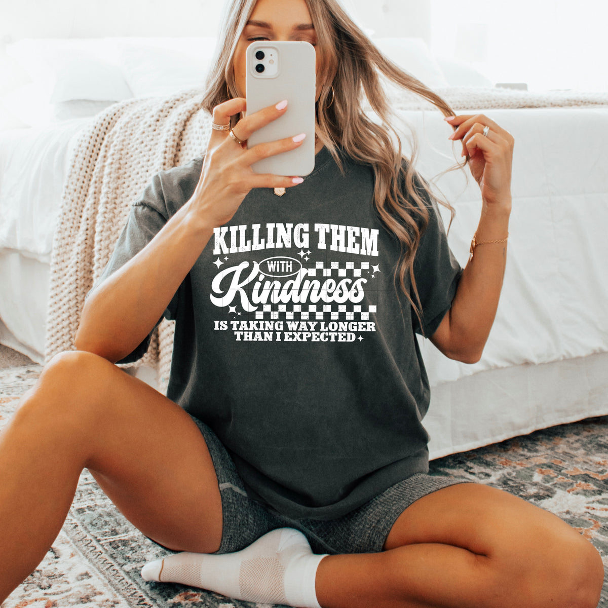 Killing Them With Kindness Single Color PNG
