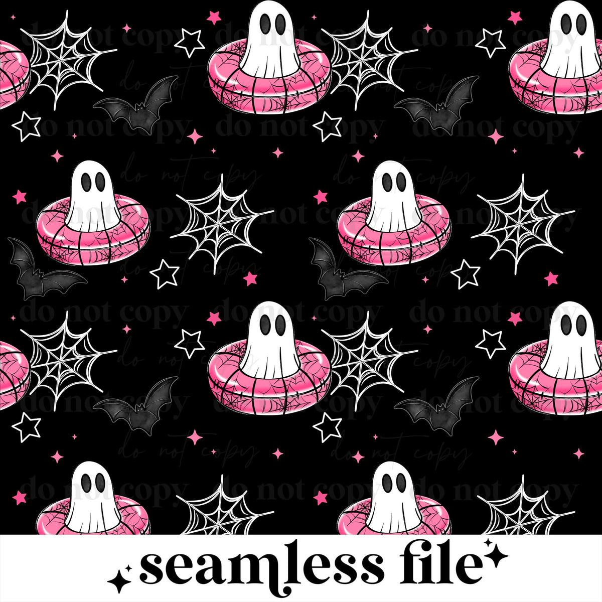Ghostie Float Seamless