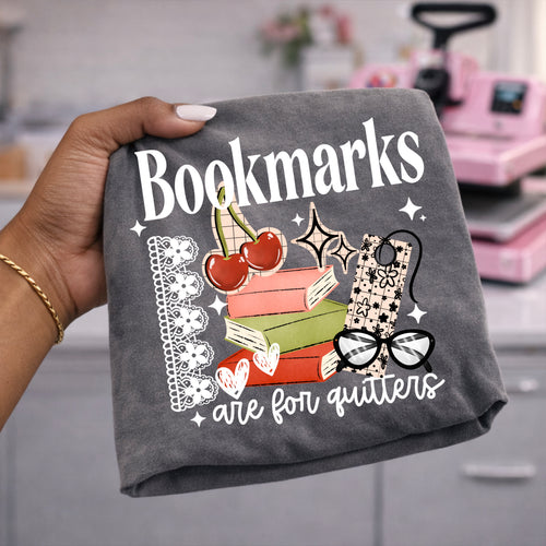 Bookmarks are for Quitters PNG
