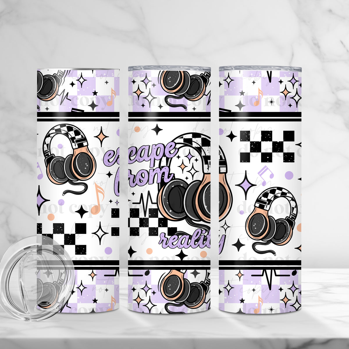 Escape from reality Tumbler Wrap