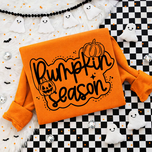 Pumpkin Season Single Color PNG