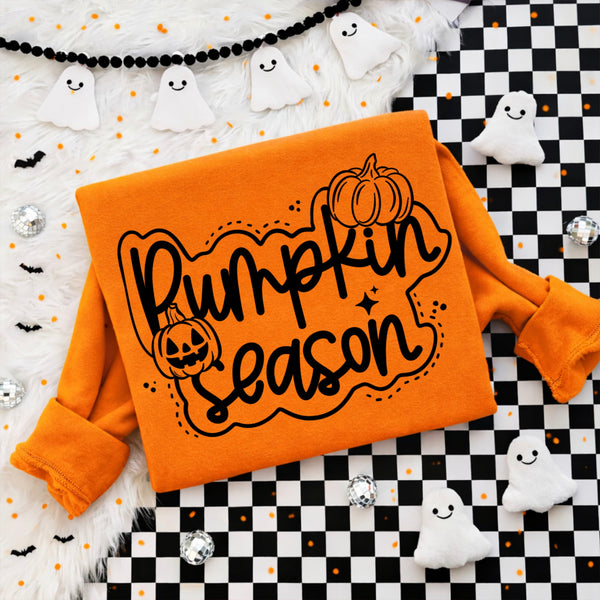 Pumpkin Season Single Color PNG