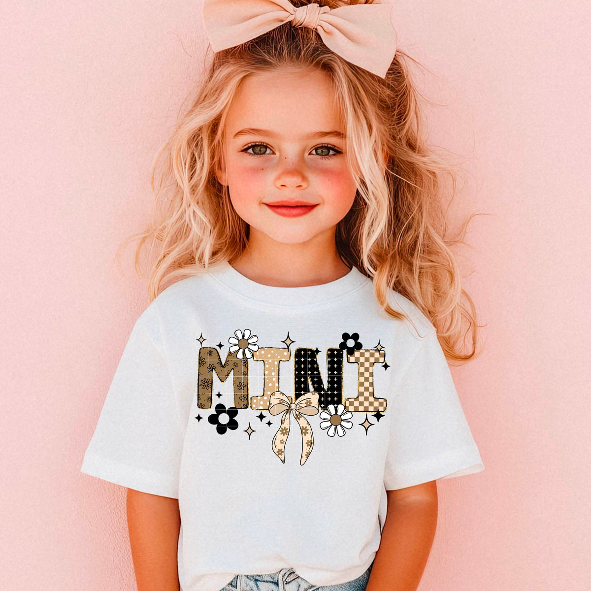 Neutral mini with bow PNG