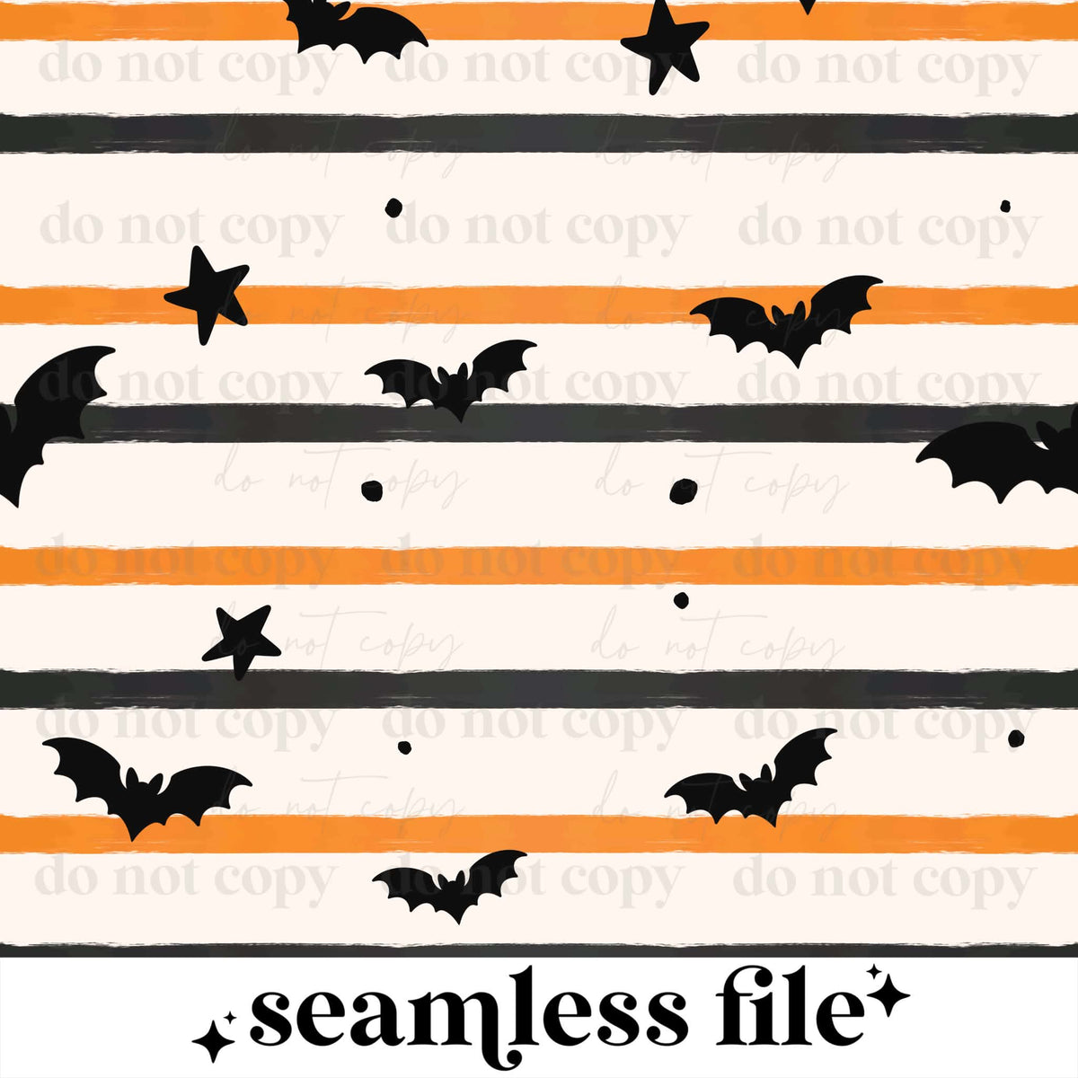 Bat Stripe Seamless