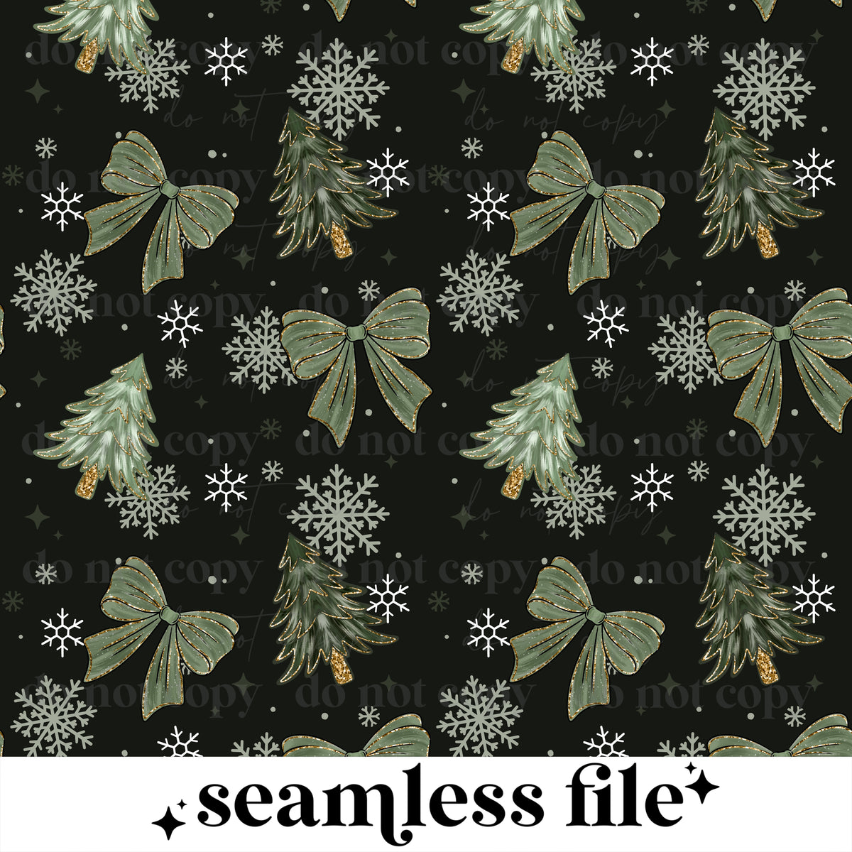 Farm Fresh Trees Seamless