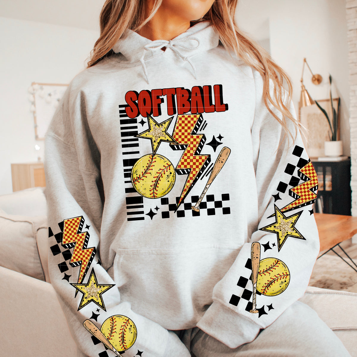 Softball (w/ and w/out mama) w/ Sleeves PNG