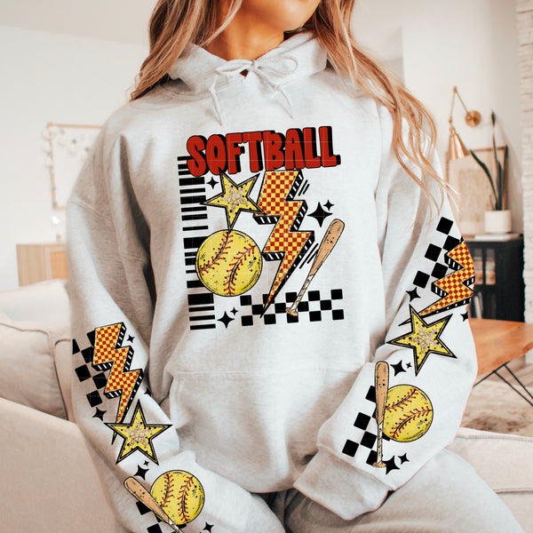 Softball (w/ and w/out mama) w/ Sleeves PNG