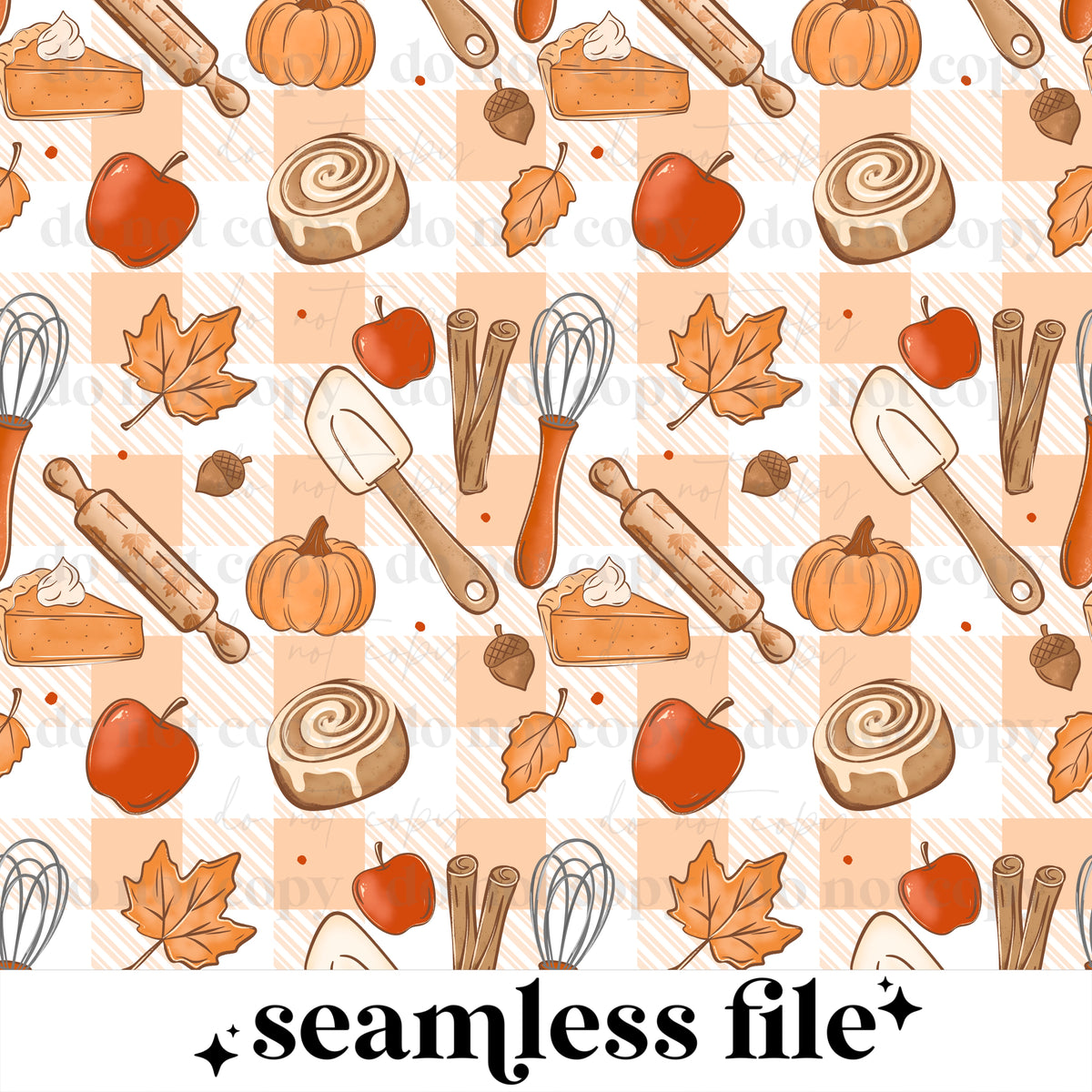 Fall Baking Seamless