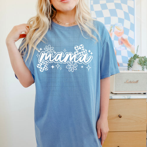 Mama Florals Single Color PNG