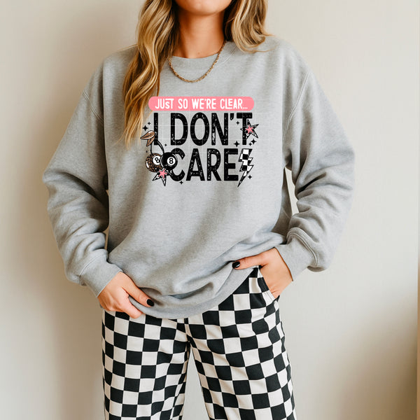 I don’t care PNG