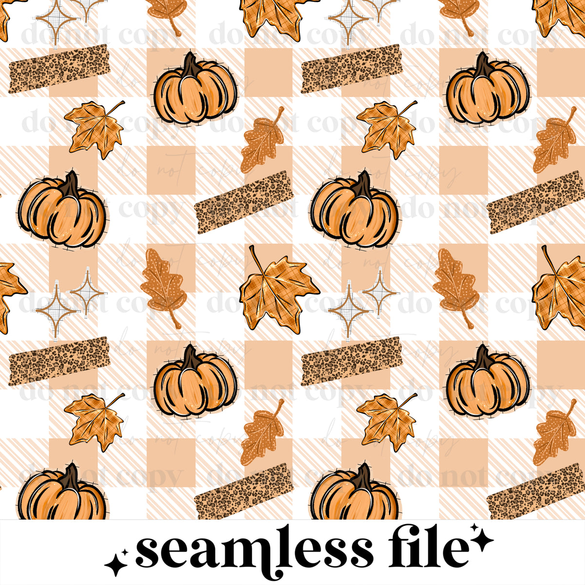 Fall Plaid Seamless