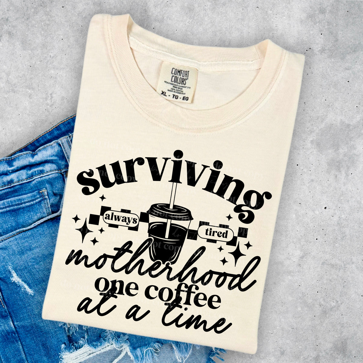 Surviving motherhood single color