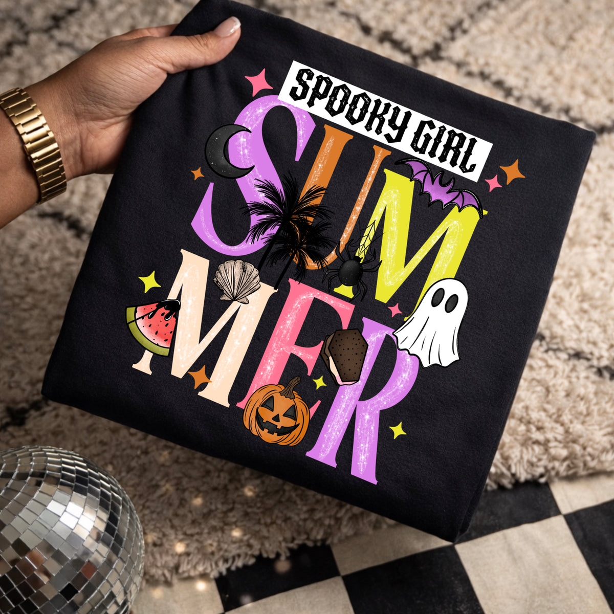Spooky Girl Summer PNG