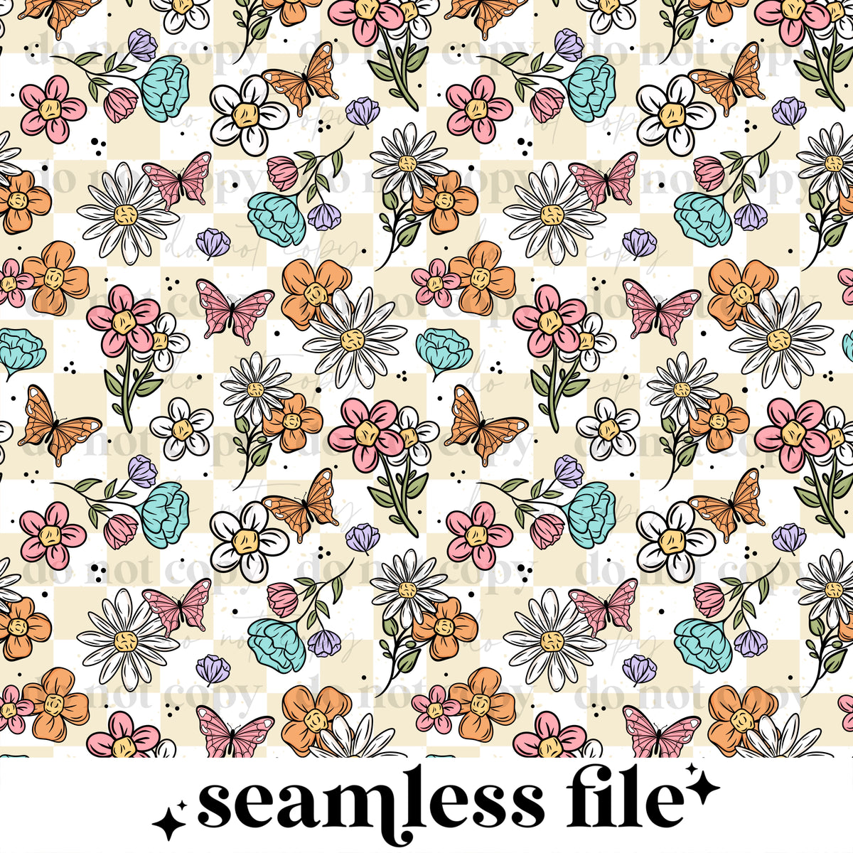 Spring Florals Seamless