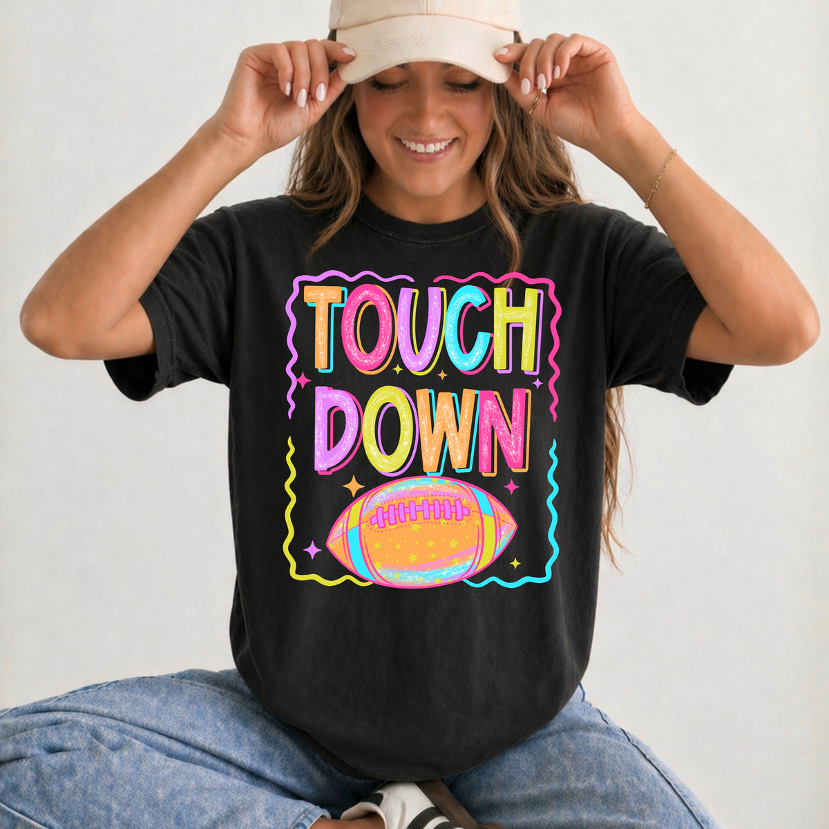 Touchdown Colorful PNG