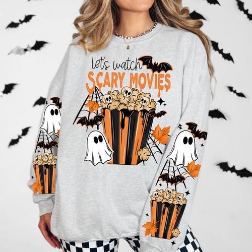 Let’s watch scary movies w/ Sleeves PNG
