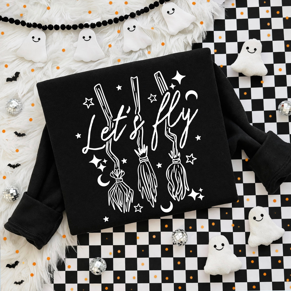 Let’s Fly single color PNG
