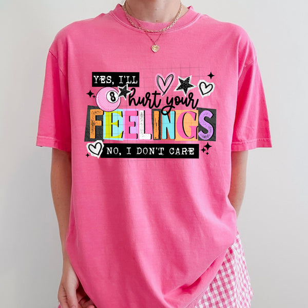 I’ll hurt your feelings PNG