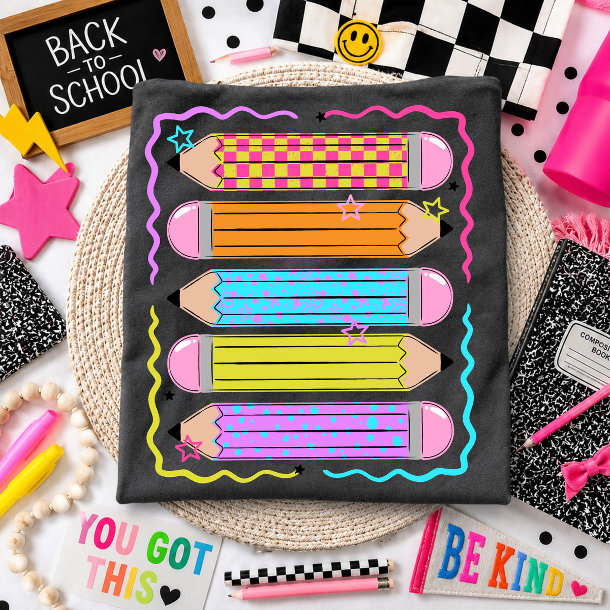 Colorful Pencils PNG