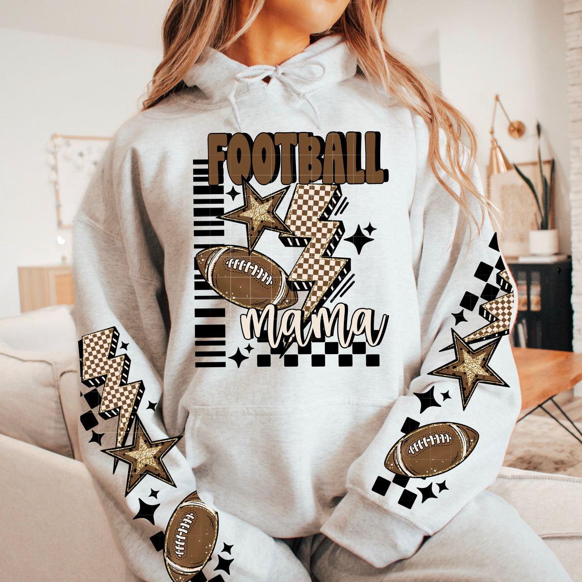 Football (w/ and w/out mama) w/ Sleeves PNG