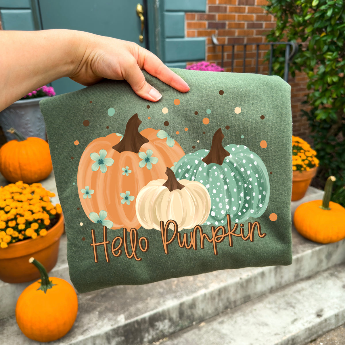 Hello Pumpkin PNG